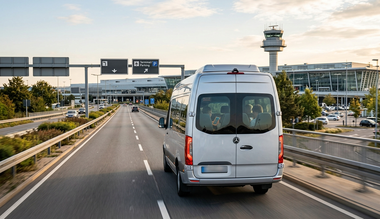 Scheduled shuttle service 1 - Group transport in Belgium